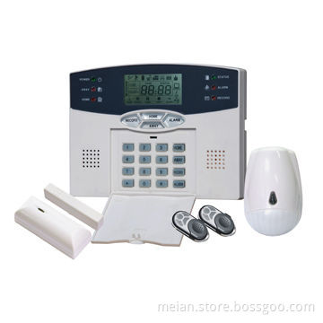 Wireless Intruder Alarm System, PSTN Control Panel, Armed/Disarmed Message Transmission